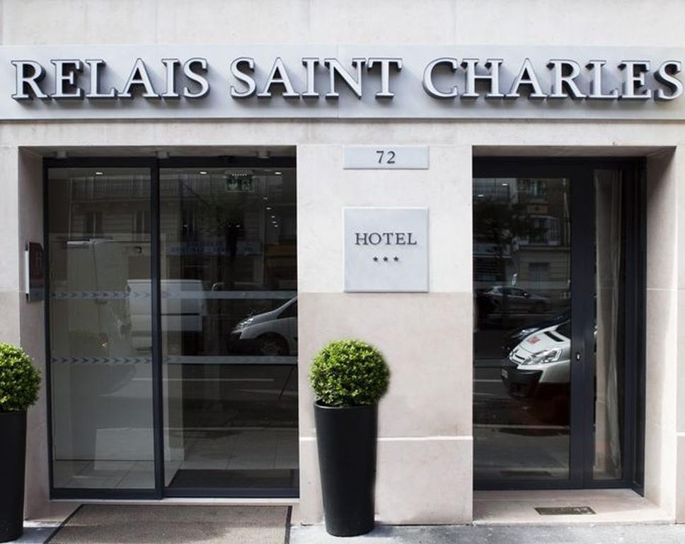 Hotel Le Relais Saint Charles París Exterior foto